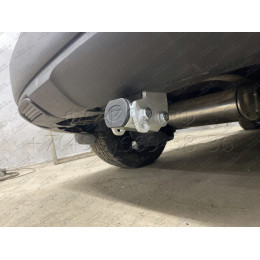 P047C GALIA Полностью оцинкованный фаркоп на Peugeot 5008 2017-2024. Подрозетник убирается за бампер. Требуется невидимая подрезка бампера. Тип шара: C (го