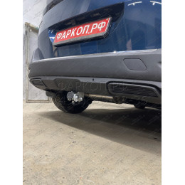 P047C GALIA Полностью оцинкованный фаркоп на Peugeot 5008 2017-2024. Подрозетник убирается за бампер. Требуется невидимая подрезка бампера. Тип шара: C (го