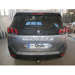 P047C GALIA Полностью оцинкованный фаркоп на Peugeot 5008 2017-2024. Подрозетник убирается за бампер. Требуется невидимая подрезка бампера. Тип шара: C (го