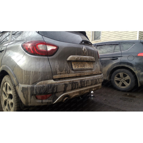 FA 0170-E Бизон Фаркоп на Renault Duster 2010-2021, Nissan Terrano 2014-2022, Renault Kaptur 2016-2022 без подрезки бампера. Тип шара: E (легкосъемный шар под квадрат). Нагрузки: 2500/100 кг. Не комплектуется электрикой