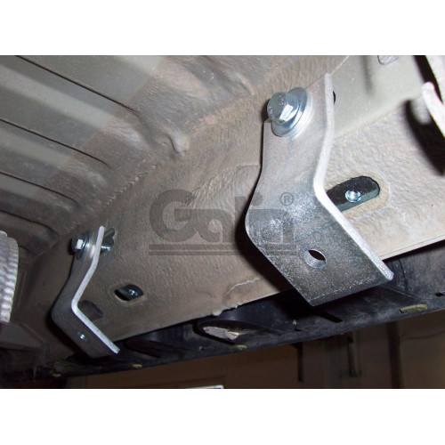 R081C GALIA Полностью оцинкованный фаркоп на Renault Kangoo 1998-2010, кроме 4x4, кроме Long. Тип шара: C (горизонтальный съемный). Установка без снятия и выреза бампера. Нагрузки: 1350/75 кг, масса фаркопа 13,77 кг