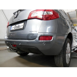 R092C GALIA Полностью оцинкованный фаркоп на Renault Koleos 2008-2016. Подрозетник убирается за бампер. Тип шара: C (горизонтальный съемный). Без выреза бамп