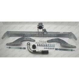 R099C GALIA Полностью оцинкованный фаркоп на Renault Scenic 2016-2022, Renault Grand Scenic 2016-2022. Подрозетник убирается за бампер. Тип шара: C (горизонтальный съемны