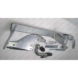 R099C GALIA Полностью оцинкованный фаркоп на Renault Scenic 2016-2022, Renault Grand Scenic 2016-2022. Подрозетник убирается за бампер. Тип шара: C (горизонтальный съемны