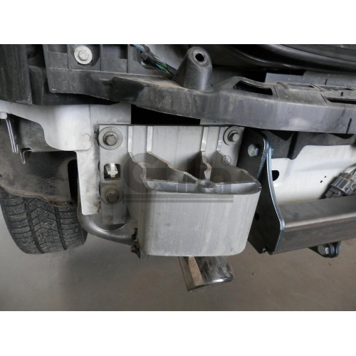 R101C GALIA Полностью оцинкованный фаркоп на Land Rover Range Rover Sport 2013-2022. Тип шара: C (горизонтальный съемный). Невидимый вырез бампера. Нагрузки: 3500/200 кг, масса фаркопа 23,87 кг