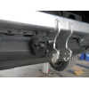 R101C GALIA Полностью оцинкованный фаркоп на Land Rover Range Rover Sport 2013-2022. Тип шара: C (горизонтальный съемный). Невидимый вырез бампера. Нагрузки: 3500/200 кг, масса фаркопа 23,87 кг