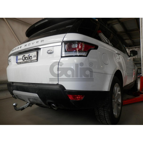 R101C GALIA Полностью оцинкованный фаркоп на Land Rover Range Rover Sport 2013-2022. Тип шара: C (горизонтальный съемный). Невидимый вырез бампера. Нагрузки: 3500/200 кг, масса фаркопа 23,87 кг