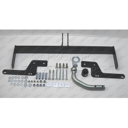 R102As АвтоСтандарт Фаркоп с оцинкованным шаром на Renault Logan Stepway 2019-2022, Renault Logan 2004-2014, 2014-2022 (без выреза в бампере), Renault Sandero 2014-2022, Renault Sandero Stepway 2014-2