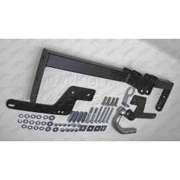 R102As АвтоСтандарт Фаркоп с оцинкованным шаром на Renault Logan Stepway 2019-2022, Renault Logan 2004-2014, 2014-2022 (без выреза в бампере), Renault Sandero 2014-2022, Renault Sandero Stepway 2014-2