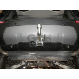 R104C GALIA Полностью оцинкованный фаркоп на Land Rover Discovery Sport, только 5-местная версия с запасным колесом в багажнике 2015-2019. Тип шара: C (горизонталь