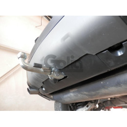 R104C GALIA Полностью оцинкованный фаркоп на Land Rover Discovery Sport, только 5-местная версия с запасным колесом в багажнике 2015-2019. Тип шара: C (горизонталь