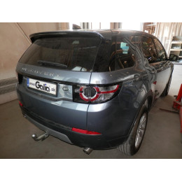 R104C GALIA Полностью оцинкованный фаркоп на Land Rover Discovery Sport, только 5-местная версия с запасным колесом в багажнике 2015-2019. Тип шара: C (горизонталь