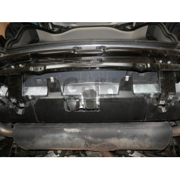 R104C GALIA Полностью оцинкованный фаркоп на Land Rover Discovery Sport, только 5-местная версия с запасным колесом в багажнике 2015-2019. Тип шара: C (горизонталь