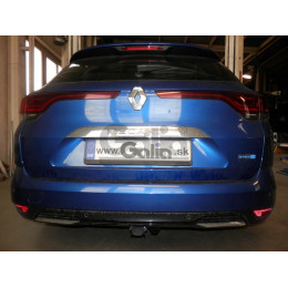 R108A GALIA Полностью оцинкованный фаркоп на Renault Megane Grandtour универсал E-TECH Hybrid PHEV 2020-. Тип шара: A. Невидимый вырез бампера. Нагрузки: 1200/75 кг, масса ф