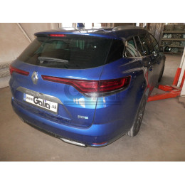 R108A GALIA Полностью оцинкованный фаркоп на Renault Megane Grandtour универсал E-TECH Hybrid PHEV 2020-. Тип шара: A. Невидимый вырез бампера. Нагрузки: 1200/75 кг, масса ф