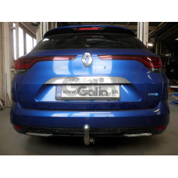 R108A GALIA Полностью оцинкованный фаркоп на Renault Megane Grandtour универсал E-TECH Hybrid PHEV 2020-. Тип шара: A. Невидимый вырез бампера. Нагрузки: 1200/75 кг, масса ф