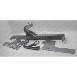 RDU-12-991528.00 PT GROUP Полностью оцинкованный фаркоп на Renault Duster 2010-2021, 2021-2022, Nissan Terrano 2014-2022, Renault Kaptur 2016-2022 без подрезки бампера. Тип шара: A. Нагрузки: 1