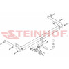 S-391 STEINHOF Фаркоп на Suzuki Kizashi 2010-2013. Требуется подрезка бампера. Тип шара: A. Нагрузки: 1700/75 кг, масса фаркопа 17,28 кг (без электрики в комплекте)