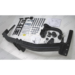 S-476 STEINHOF Фаркоп на KGM Rexton Sports (Musso) 2023-, SsangYong Rexton Sports (Musso) 2WD / 4WD 2017-2023 без подрезки бампера. Тип шара: AV (вертикальное быстросъемное крепление ша
