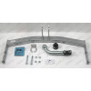 S063A GALIA Полностью оцинкованный фаркоп на Volkswagen Lupo хетчбек 3 двери 1997-2005, SEAT Arosa хетчбек 3 двери 1997-2004. Тип шара: A. Подрезка бампера. Нагрузки: 900/50 кг, масса фаркопа 11,25 кг