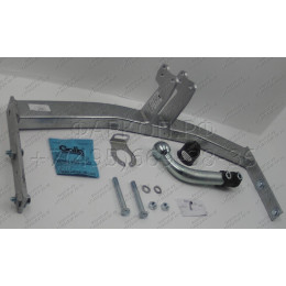 S063A GALIA Полностью оцинкованный фаркоп на Volkswagen Lupo хетчбек 3 двери 1997-2005, SEAT Arosa хетчбек 3 двери 1997-2004. Тип шара: A. Подрезка бампера. Нагрузки: 900/5