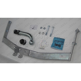 S063A GALIA Полностью оцинкованный фаркоп на Volkswagen Lupo хетчбек 3 двери 1997-2005, SEAT Arosa хетчбек 3 двери 1997-2004. Тип шара: A. Подрезка бампера. Нагрузки: 900/5