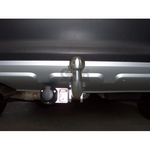 S098C GALIA Полностью оцинкованный фаркоп на Skoda Yeti 2009-2018 2WD/4WD. Тип шара: C (горизонтальный съемный). Невидимый вырез бампера. Нагрузки: 2000/80 кг, масса фаркопа 14,57 кг