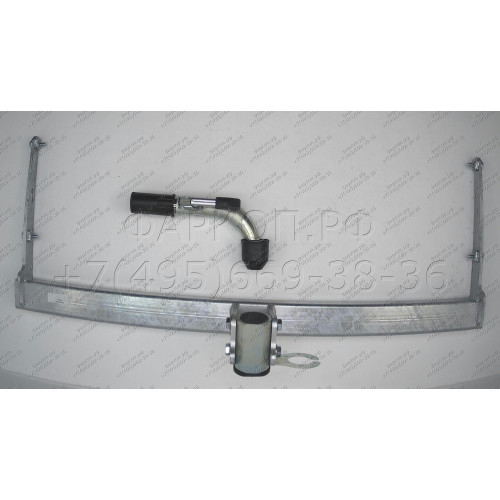 S098C GALIA Полностью оцинкованный фаркоп на Skoda Yeti 2009-2018 2WD/4WD. Тип шара: C (горизонтальный съемный). Невидимый вырез бампера. Нагрузки: 2000/80 кг, масса фаркопа 14,57 кг
