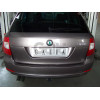 S099A GALIA Полностью оцинкованный фаркоп на Skoda Superb II лифтбек/универсал 2008-2015. Подрозетник убирается за бампер. Тип шара: A. Невидимый вырез бампера. Нагрузки: 2000/80 кг, масса фаркопа 15,32 кг