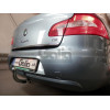 S099A GALIA Полностью оцинкованный фаркоп на Skoda Superb II лифтбек/универсал 2008-2015. Подрозетник убирается за бампер. Тип шара: A. Невидимый вырез бампера. Нагрузки: 2000/80 кг, масса фаркопа 15,32 кг