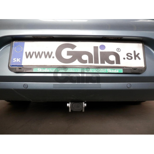 S099A GALIA Полностью оцинкованный фаркоп на Skoda Superb II лифтбек/универсал 2008-2015. Подрозетник убирается за бампер. Тип шара: A. Невидимый вырез бампера. Нагрузки: 2000/80 кг, масса фаркопа 15,32 кг