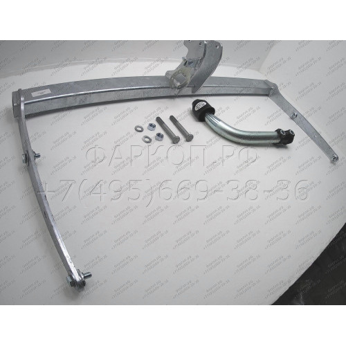 S099A GALIA Полностью оцинкованный фаркоп на Skoda Superb II лифтбек/универсал 2008-2015. Подрозетник убирается за бампер. Тип шара: A. Невидимый вырез бампера. Нагрузки: 2000/80 кг, масса фаркопа 15,32 кг
