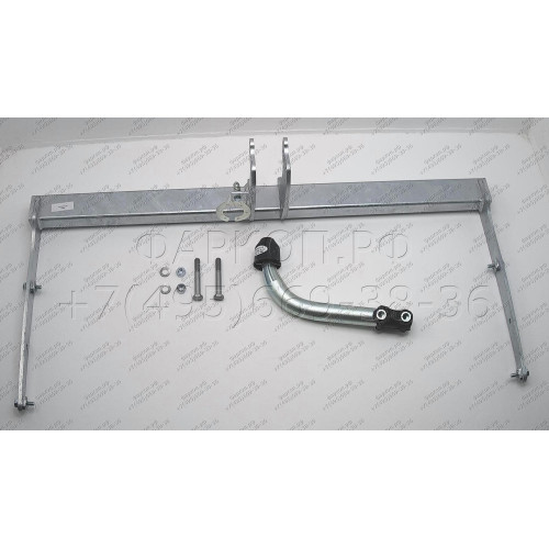 S099A GALIA Полностью оцинкованный фаркоп на Skoda Superb II лифтбек/универсал 2008-2015. Подрозетник убирается за бампер. Тип шара: A. Невидимый вырез бампера. Нагрузки: 2000/80 кг, масса фаркопа 15,32 кг