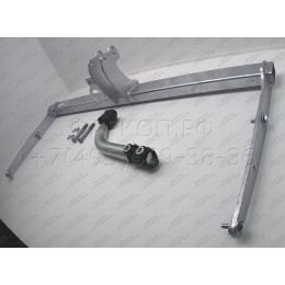 S099A GALIA Полностью оцинкованный фаркоп на Skoda Superb II лифтбек/универсал 2008-2015. Подрозетник убирается за бампер. Тип шара: A. Невидимый вырез бамп