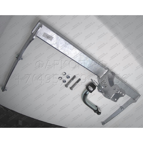 S099A GALIA Полностью оцинкованный фаркоп на Skoda Superb II лифтбек/универсал 2008-2015. Подрозетник убирается за бампер. Тип шара: A. Невидимый вырез бампера. Нагрузки: 2000/80 кг, масса фаркопа 15,32 кг