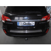 S102A GALIA Полностью оцинкованный фаркоп на Subaru Outback 2009-2015. Подрозетник убирается за бампер. Тип шара: A. Невидимый вырез бампера. Нагрузки: 2100/85 кг, масса фаркопа 16,22 кг