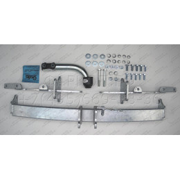 S102A GALIA Полностью оцинкованный фаркоп на Subaru Outback 2009-2015. Подрозетник убирается за бампер. Тип шара: A. Невидимый вырез бампера. Нагрузки: 2100/85 к