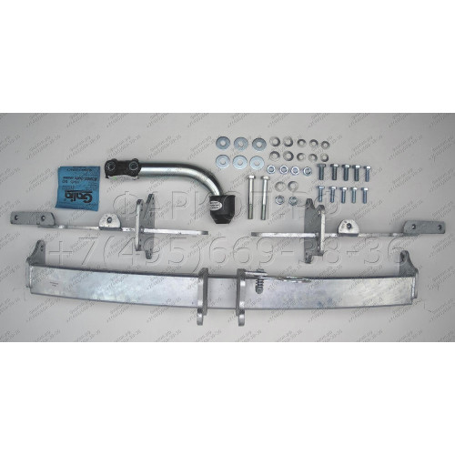 S102A GALIA Полностью оцинкованный фаркоп на Subaru Outback 2009-2015. Подрозетник убирается за бампер. Тип шара: A. Невидимый вырез бампера. Нагрузки: 2100/85 кг, масса фаркопа 16,22 кг
