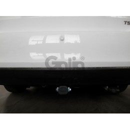 S104C GALIA Полностью оцинкованный фаркоп на Skoda Rapid лифтбек/универсал 2013-2020, 2020-2022, SEAT Toledo седан 2013-2018. Подрозетник убирается за бампер. Тип шара: C