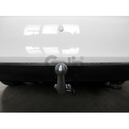 S104C GALIA Полностью оцинкованный фаркоп на Skoda Rapid лифтбек/универсал 2013-2020, 2020-2022, SEAT Toledo седан 2013-2018. Подрозетник убирается за бампер. Тип шара: C