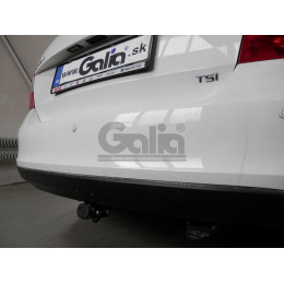 S104C GALIA Полностью оцинкованный фаркоп на Skoda Rapid лифтбек/универсал 2013-2020, 2020-2022, SEAT Toledo седан 2013-2018. Подрозетник убирается за бампер. Тип шара: C