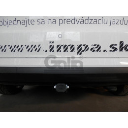 S104C GALIA Полностью оцинкованный фаркоп на Skoda Rapid лифтбек/универсал 2013-2020, 2020-2022, SEAT Toledo седан 2013-2018. Подрозетник убирается за бампер. Тип шара: C