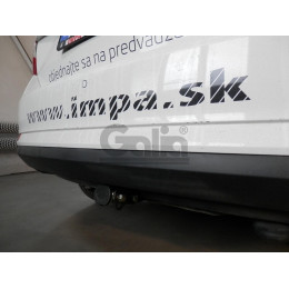 S104C GALIA Полностью оцинкованный фаркоп на Skoda Rapid лифтбек/универсал 2013-2020, 2020-2022, SEAT Toledo седан 2013-2018. Подрозетник убирается за бампер. Тип шара: C