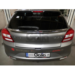 S118A GALIA Полностью оцинкованный фаркоп на Suzuki Baleno 2016-2020. Тип шара: A. Установка без выреза бампера. Нагрузки: 1200/75 кг, масса фаркопа 15,02 кг