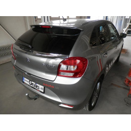 S118A GALIA Полностью оцинкованный фаркоп на Suzuki Baleno 2016-2020. Тип шара: A. Установка без выреза бампера. Нагрузки: 1200/75 кг, масса фаркопа 15,02 кг