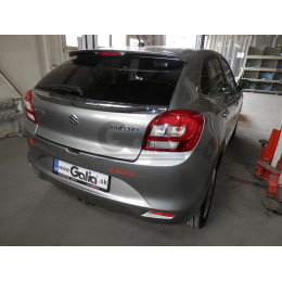 S118A GALIA Полностью оцинкованный фаркоп на Suzuki Baleno 2016-2020. Тип шара: A. Установка без выреза бампера. Нагрузки: 1200/75 кг, масса фаркопа 15,02 кг