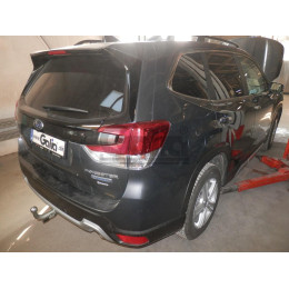 S140A GALIA Полностью оцинкованный фаркоп на Subaru Forester 2018-2024, 2024-. Тип шара: A. Невидимый вырез бампера. Нагрузки: 2265/100 кг, масса фаркопа 16,22 кг