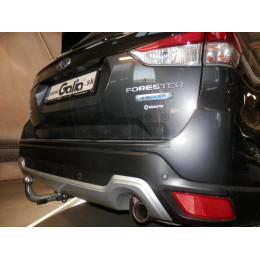 S140A GALIA Полностью оцинкованный фаркоп на Subaru Forester 2018-2024, 2024-. Тип шара: A. Невидимый вырез бампера. Нагрузки: 2265/100 кг, масса фаркопа 16,22 кг