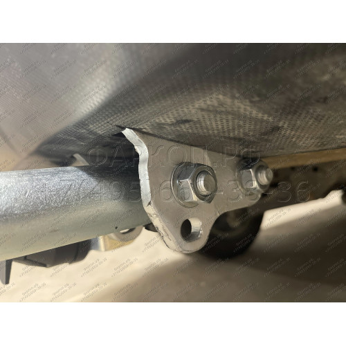 S140A GALIA Полностью оцинкованный фаркоп на Subaru Forester 2018-2024, 2024-. Тип шара: A. Невидимый вырез бампера. Нагрузки: 2265/100 кг, масса фаркопа 16,22 кг