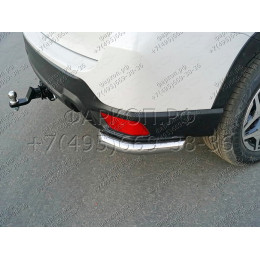 TCU00133 ТСС Фаркоп на Subaru Forester S5 2018-2024. Требуется подрезка бампера. Тип шара: E (шаровый узел под американский квадрат). Нагрузки: 1250/75 кг